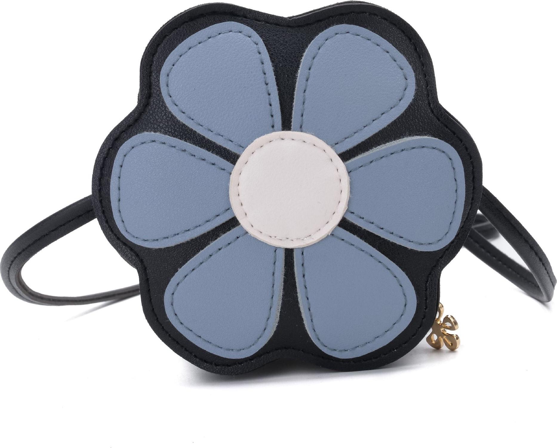 Túi xách hộp da PU đeo chéo đựng bao lì xì, hình hoa dễ thương