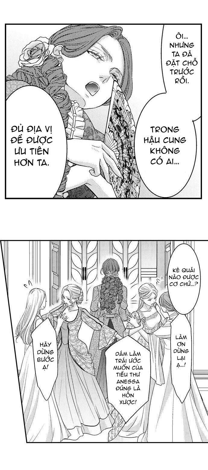 chuyển sinh vào thế giới khác ~ nếu muốn trở thành nữ hoàng hãy tìm cách để được hoàng đế sủng ái vào ban đêm chapter 5.1 13