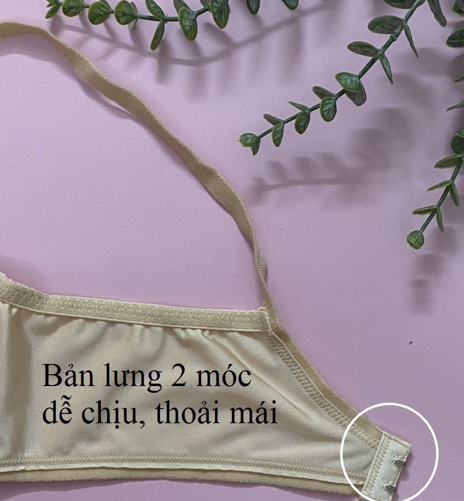 Áo lót nữ mỏng, không đệm mút, không gọng Vicci AV.03 mềm mại, thoáng mát tạo cảm giác dễ chịu, thoải mái tuyệt đối