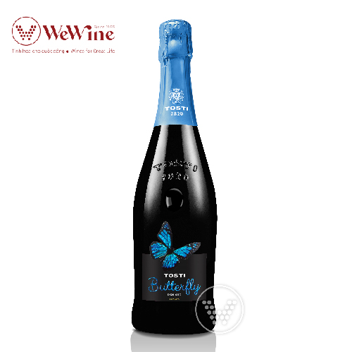 Rượu Sparkling Ý Tosti 1820 Butterfly Demi Sec Sparkling Wine Moscato Non Vintage