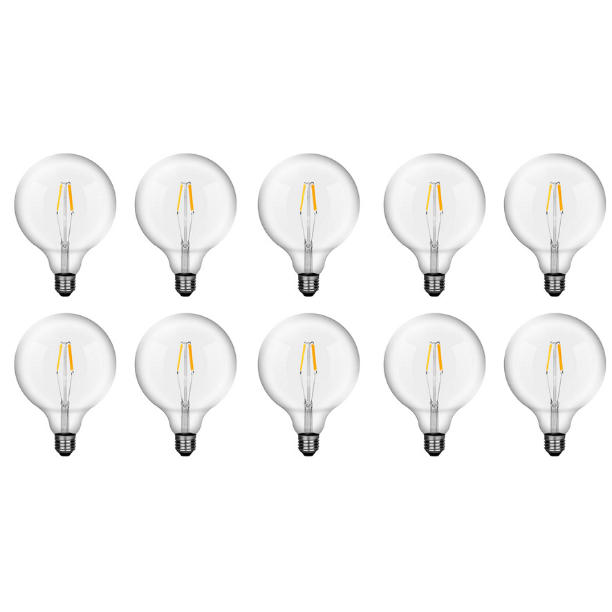 Bộ 10 bóng đèn Led Edison G125 8W đui E27