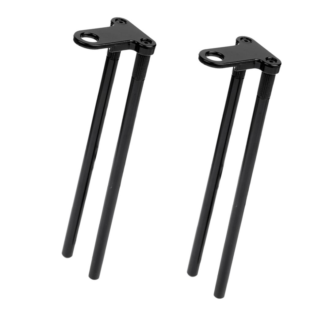 2Pcs Aluminium Alloy Snag Bars Ear Carp Fishing Anti Falling Windproof