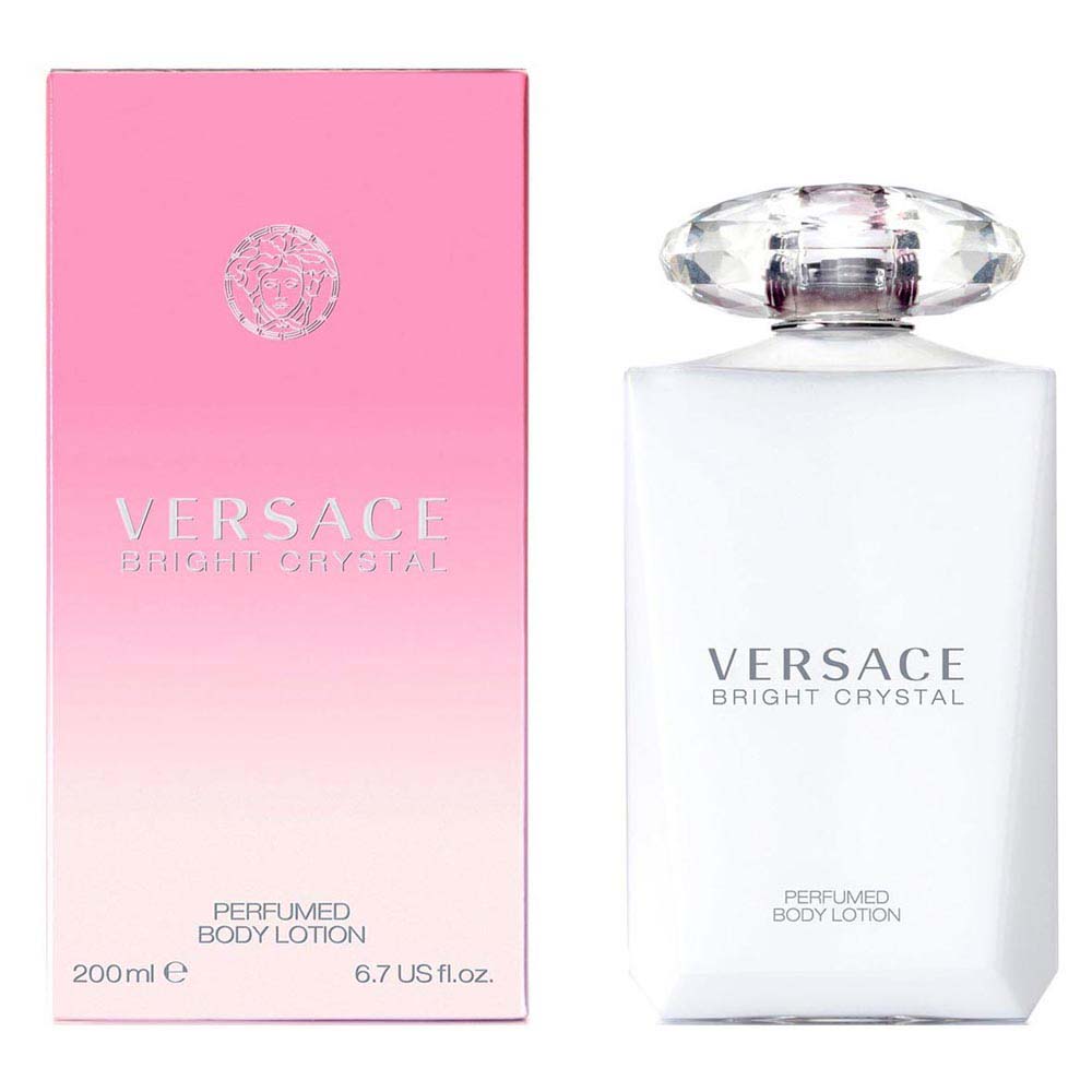 Sữa Dưỡng Thể Versace Bright Crystal Perfumed Body Lotion 200ml nổi bật hương nước hoa cao cấp hương Hoa Mẫu Đơn Quả Lựu