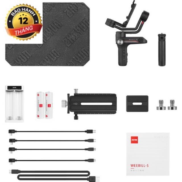 Gimbal chống rung Zhiyun WEEBILL-S – Gậy chống rung cho máy ảnh Giá tốt,