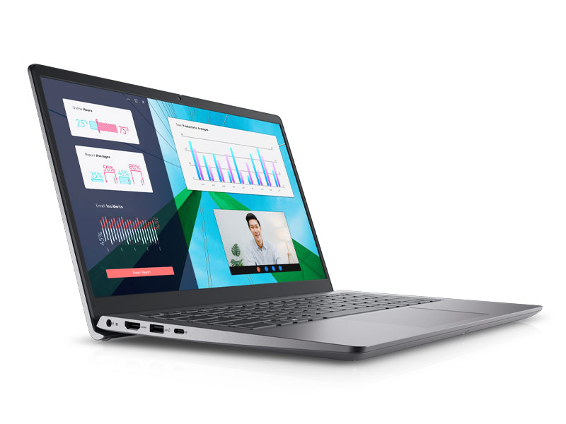 Laptop Dell Vostro 3430 (Core i5 1335U/ 8GB/ 512GB SSD/ Intel Iris Xe Graphics/ 14.0inch Full HD/ NoOS/ Titan Grey/ 1 Year) - Hàng Chính Hãng - Bảo Hành 12 Tháng