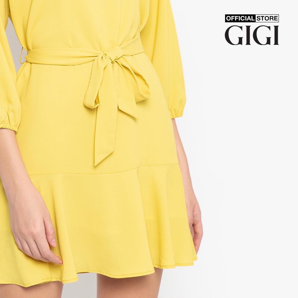 GIGI - Đầm mini đuôi cá Raglan Sleeve Trapeze G2101D221115-69