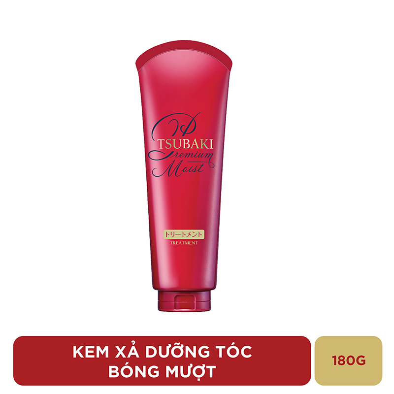 Kem Xả TSUBAKI Dưỡng Tóc Bóng Mượt 180g