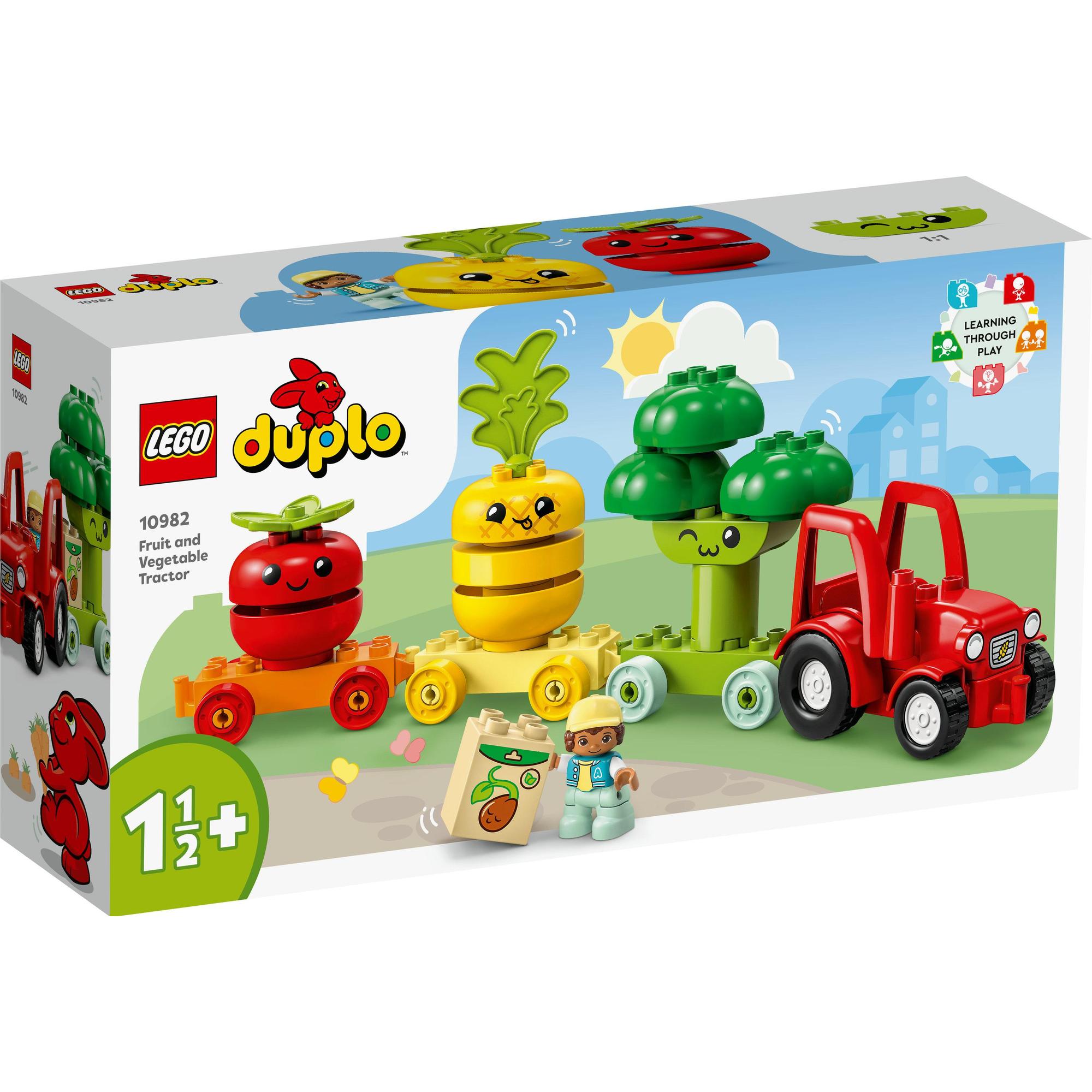 LEGO Duplo 10982 Đoàn Tàu Rau Củ Hữu Cơ (19 chi tiết)