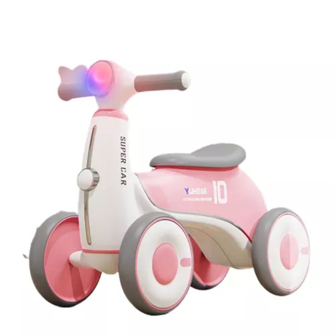 Xe chòi chân thăng bằng cho bé từ 1 đến 4 tuổi , xe chòi chân 4 bánh có đèn có nhạc vui nhộn