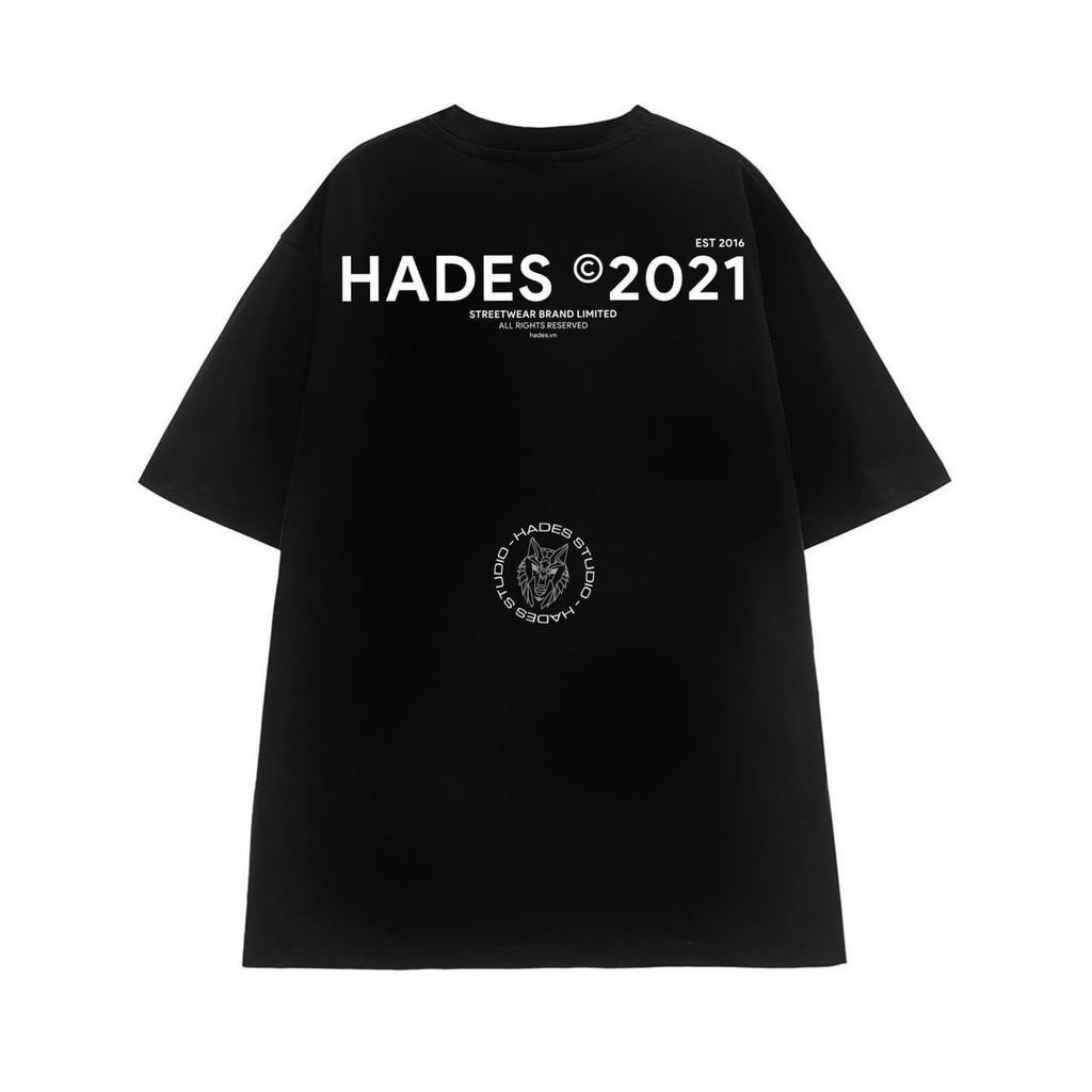 Áo Thun Local Brand Hades Đen Đỏ Nam Nữ Tay Lỡ Oversize Unisex Full Mạc