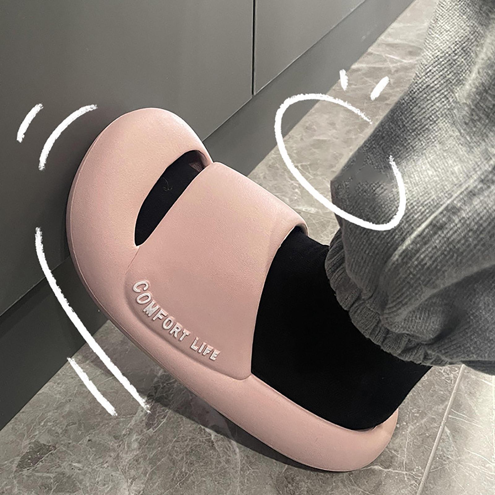 Summer Slippers Comfortable Sandals Unisex Shower Shoes for Beach