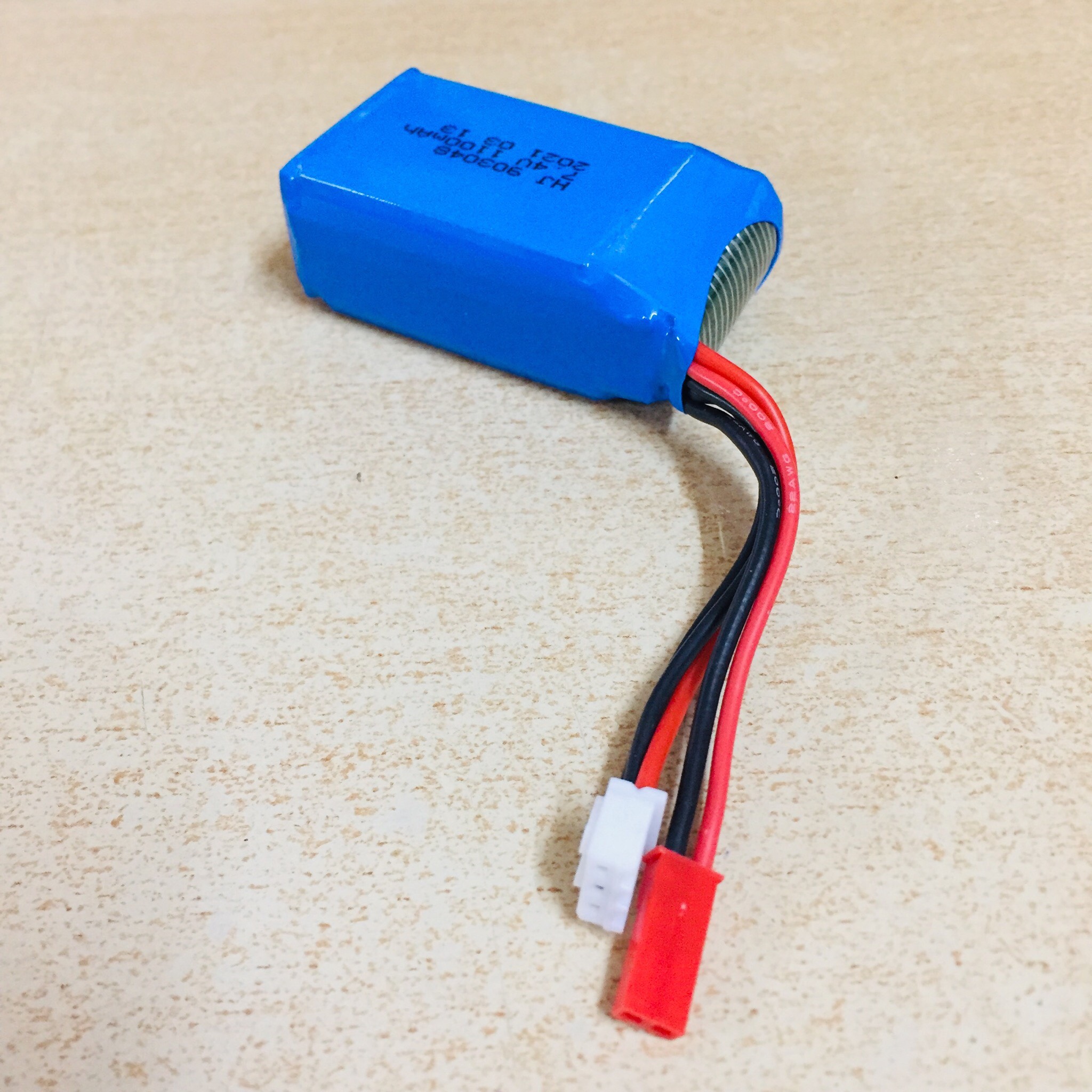 Pin sạc 2s 7.4V 1100mAh cho Wltoy A949, A959, A969, A979