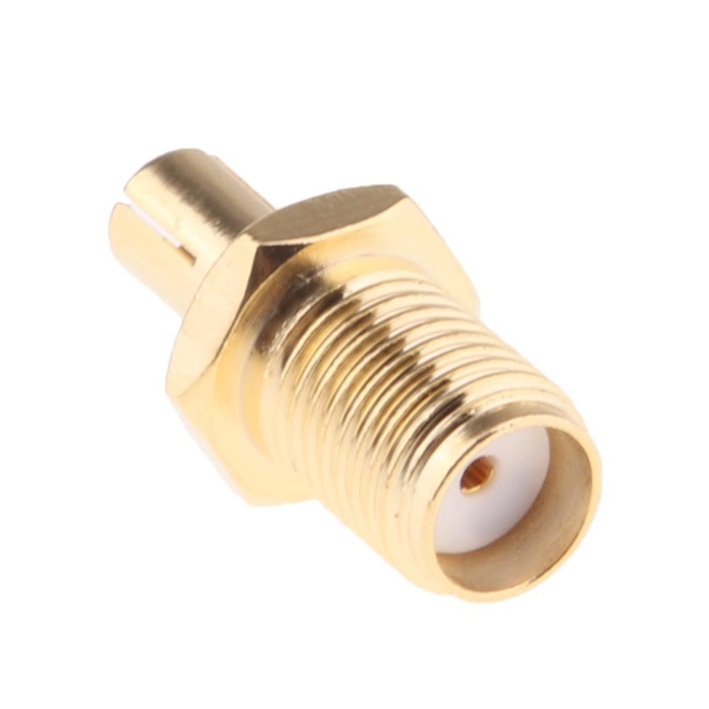 RF SMA Female to TS9 Male Converter Coax Connector for Wifi Antennas