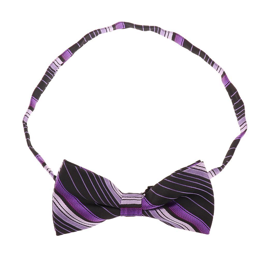 Men's Formal Tuxedo Bowtie Pre-tied Neckties with Adjustable Strap