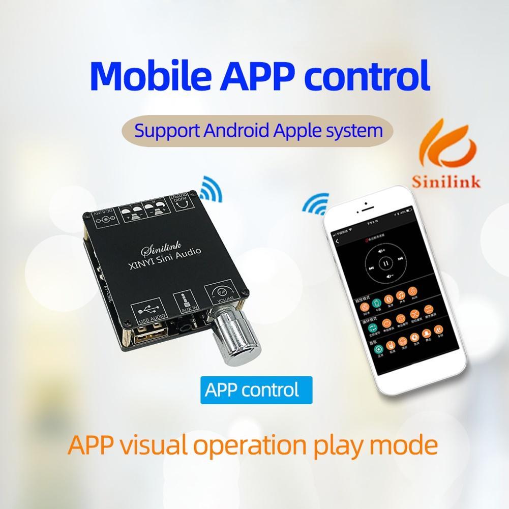 Mô Đun Khuếch Đại Âm Thanh Bluetooth Kỹ Thuật Số XY-C50L 50Wx2
