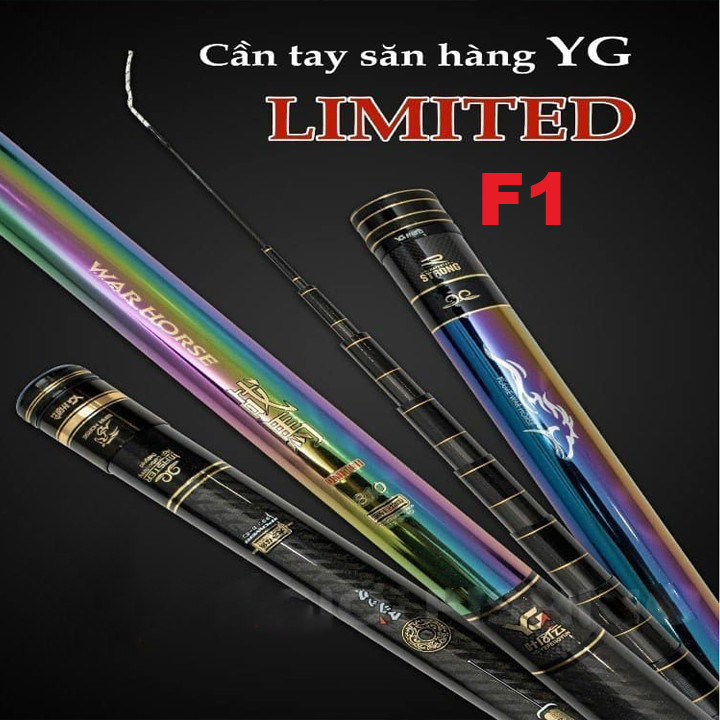 Cần Câu Đài YG LIMITED Độ cứng 6H Tải Cá Khỏe