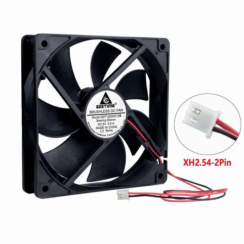 1 Pcs Gdstime DC 1V High RPM 10RPM 1Pin 11mm*11mm*11mm 1111 Brushless Computer Cases Cooling Fan 11mm Cooler 11cm