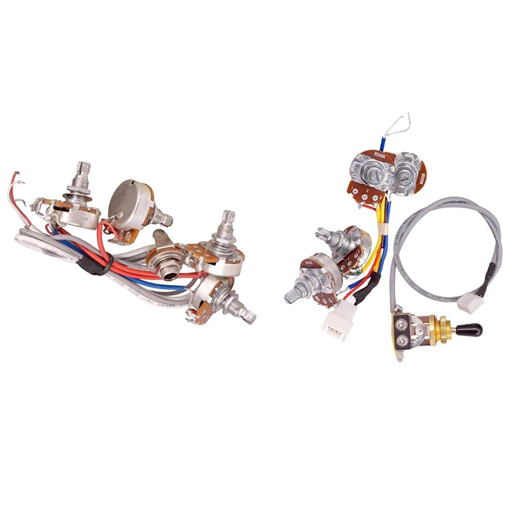 Sunnimix 2 Bộ Đàn Guitar Mạch Nối Dây Prewired Bộ LP Epi Đàn Guitar Điện