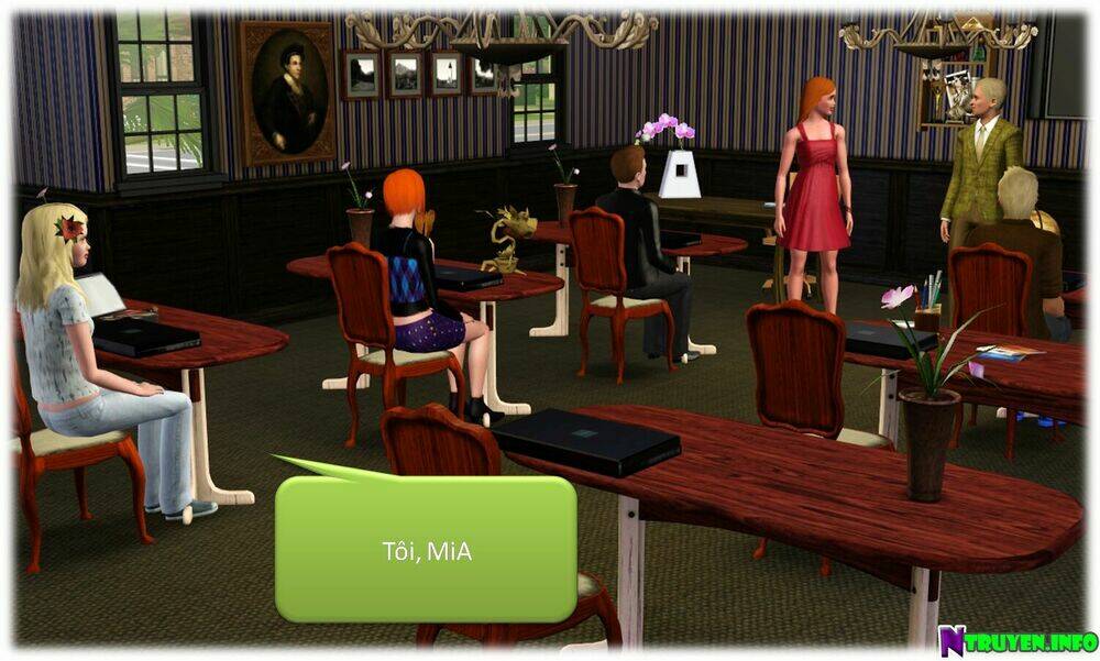 truyện sims - bí mật màu xanh chapter 1 53