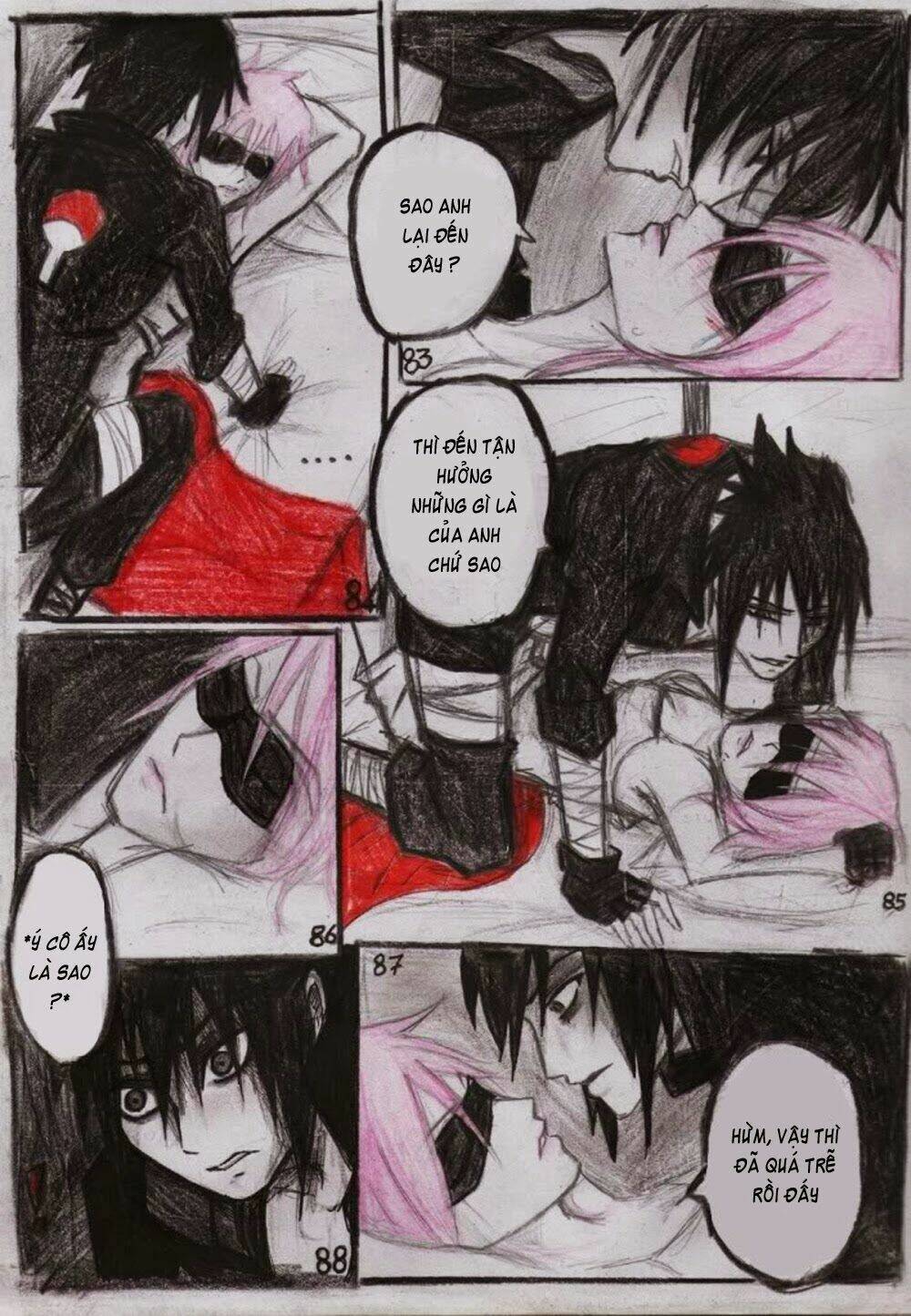 cửu vĩ hồ ly - doujinshi sasusaku chapter 19 16