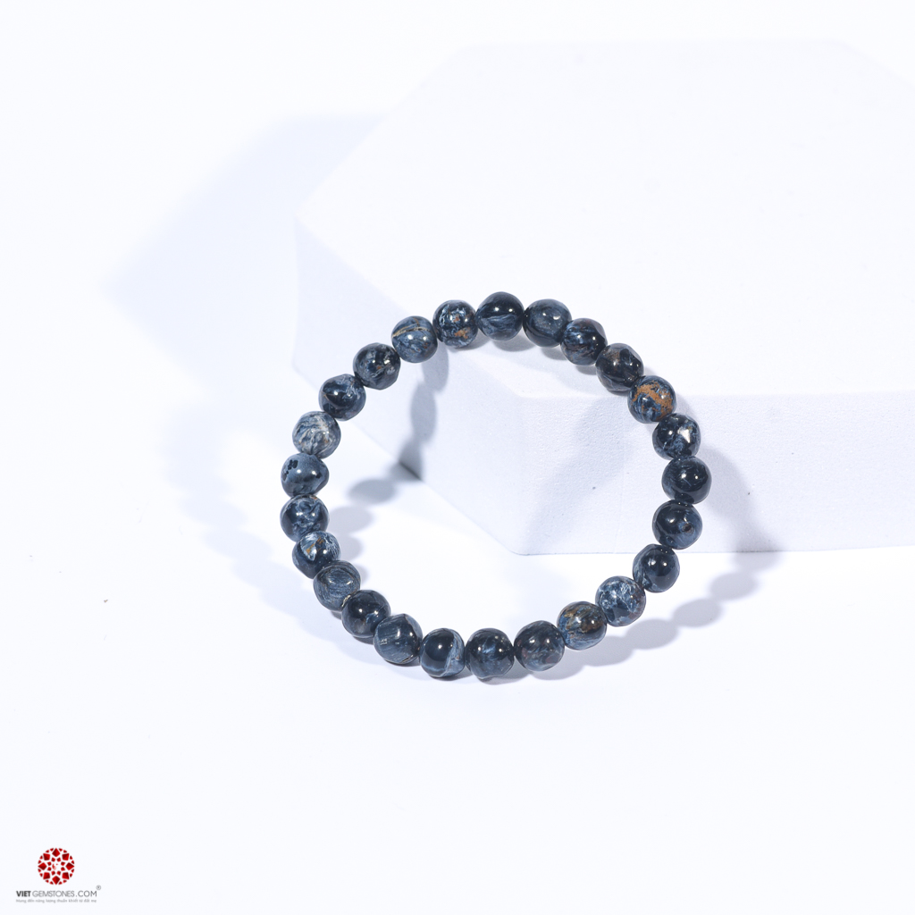 Vòng tay đá Pietersite tự nhiên 100% hợp mệnh Thủy, Mộc | VietGemstones