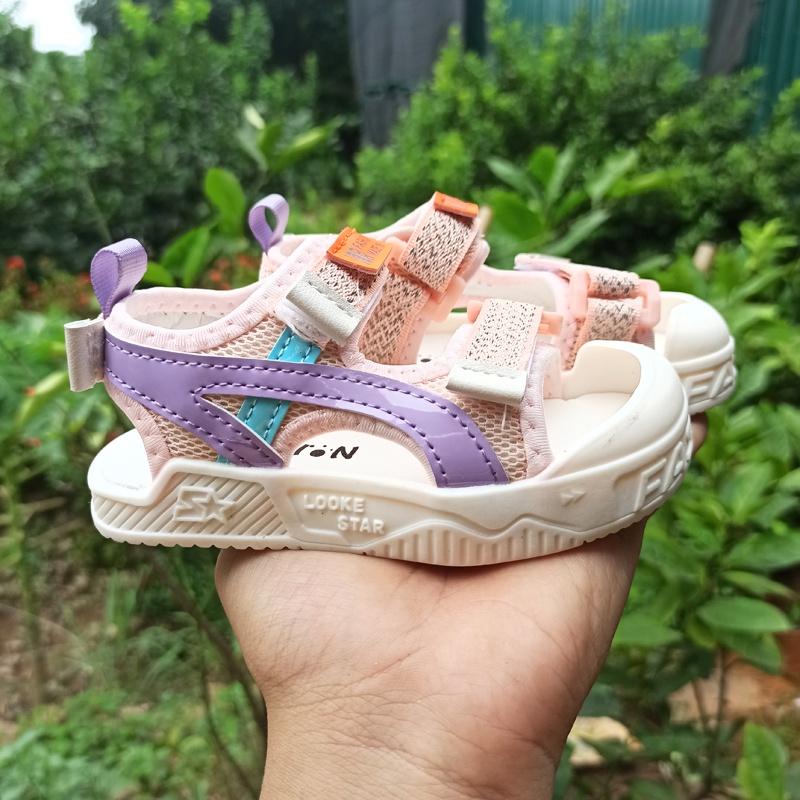 Sandal Bé Trai Sandal Bé Gái Từ 0-6 Tuổi Siêu Nhẹ Dáng Thể Thao Quai Mềm Đế Êm Kháng Khuẩn Phong Cách Hàn Quốc D68