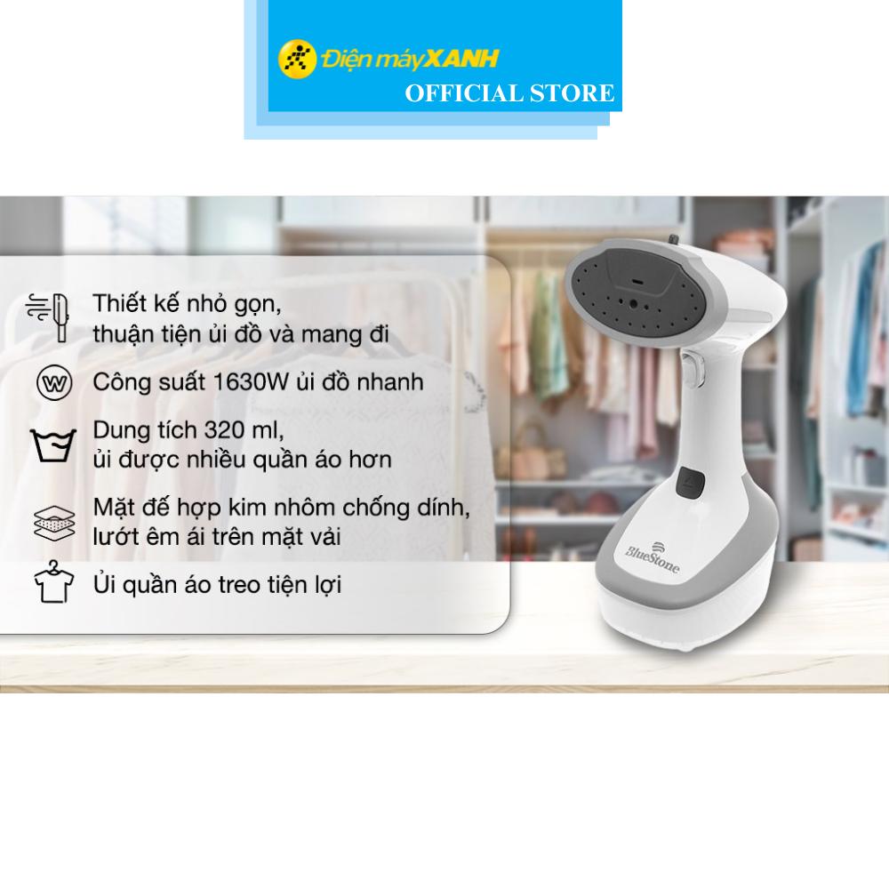 Bàn ủi hơi nước cầm tay BlueStone GSB-4031 1630W - Hàng Chính Hãng