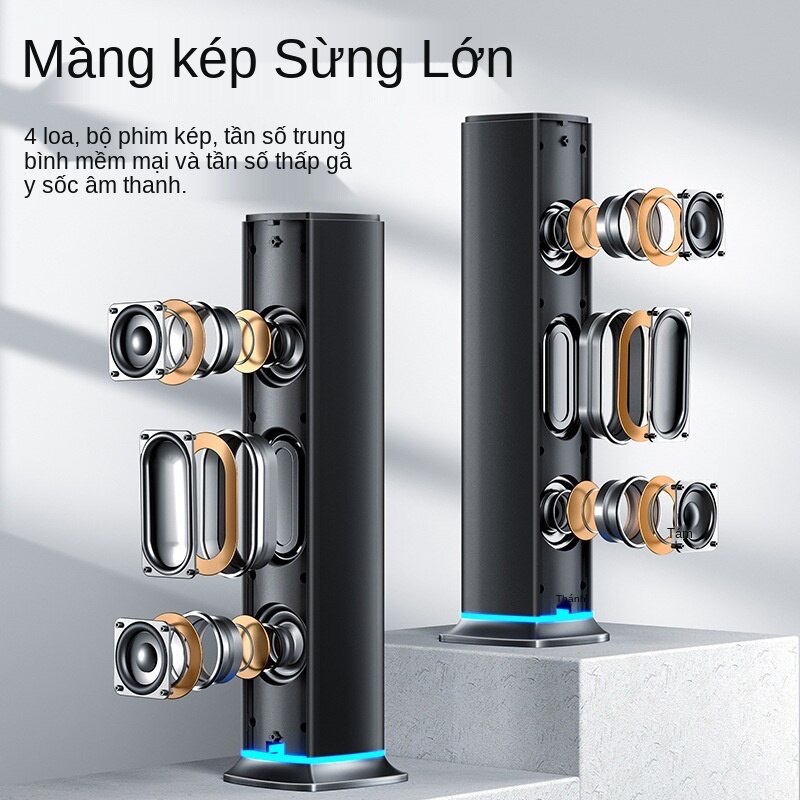 Loa Đứng Máy Tính DR-F3 Bass Êm, Âm Thanh Siêu Trầm - Hàng Nhập Khẩu