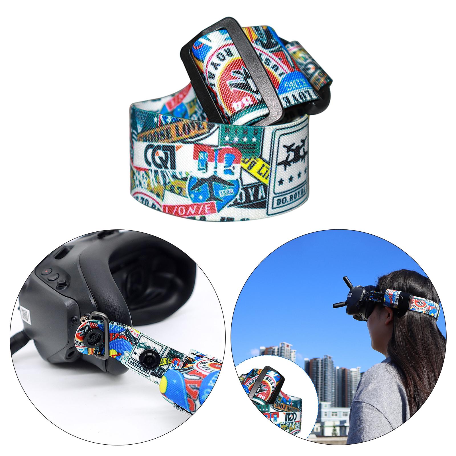 Head Strap for DJI FPV Glasses V2 Headband Personalized Protection Pad 1x