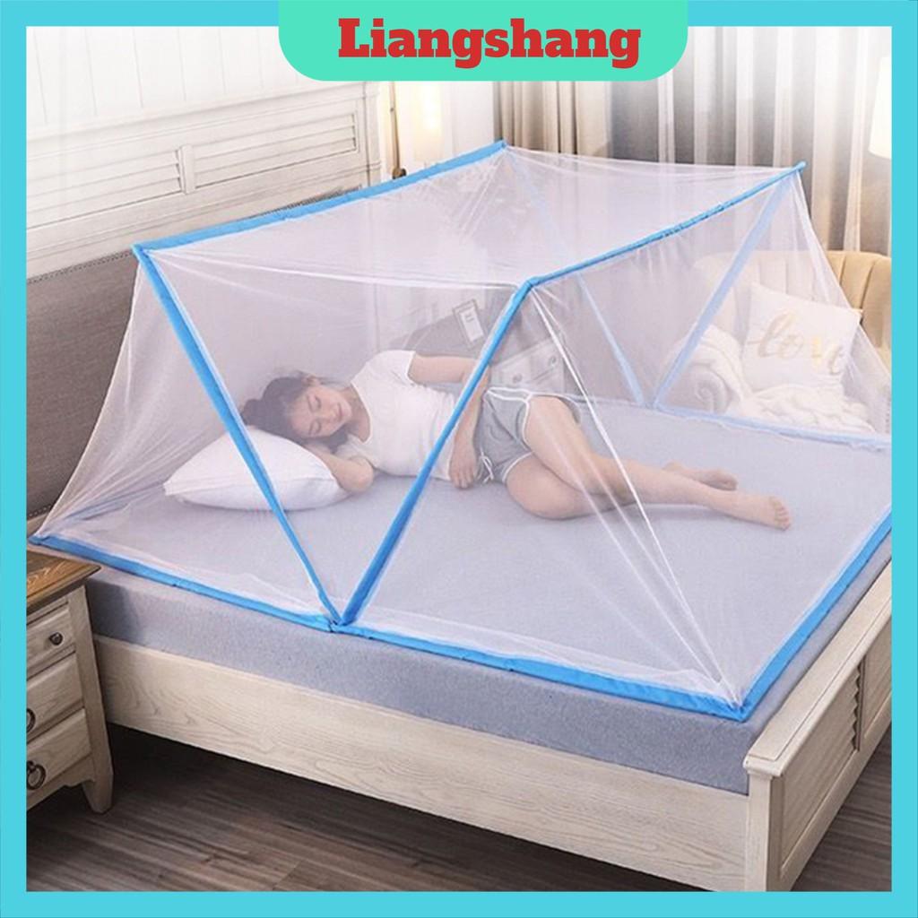 Màn Lưới Chống Muỗi - Màn Gấp Gọn Tiện Dụng Cho Người Lớn Và Trẻ Em 1m60