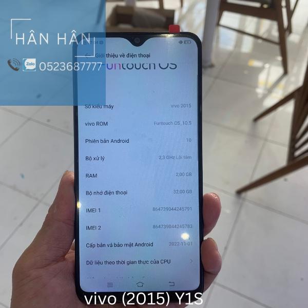 Cáp nguồn volume cho Vivo (2015) Y1S zin bóc máy