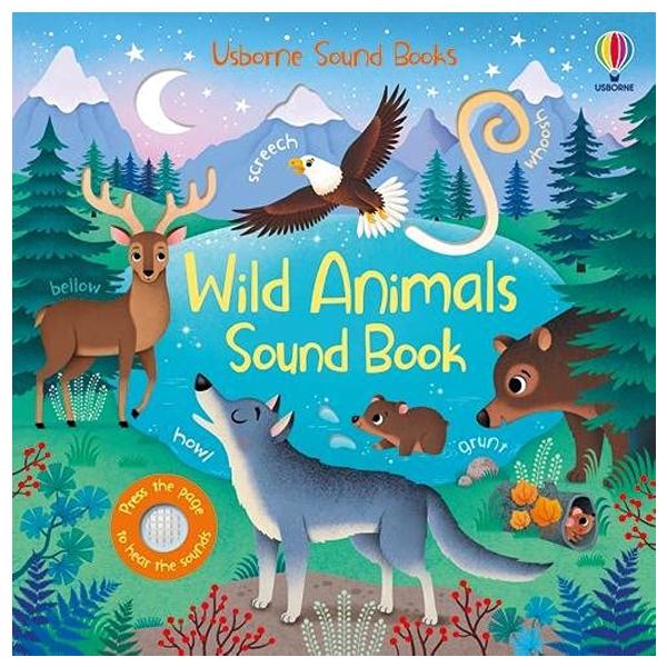 Wild Animals Sound Book (Usborne Sound Books)