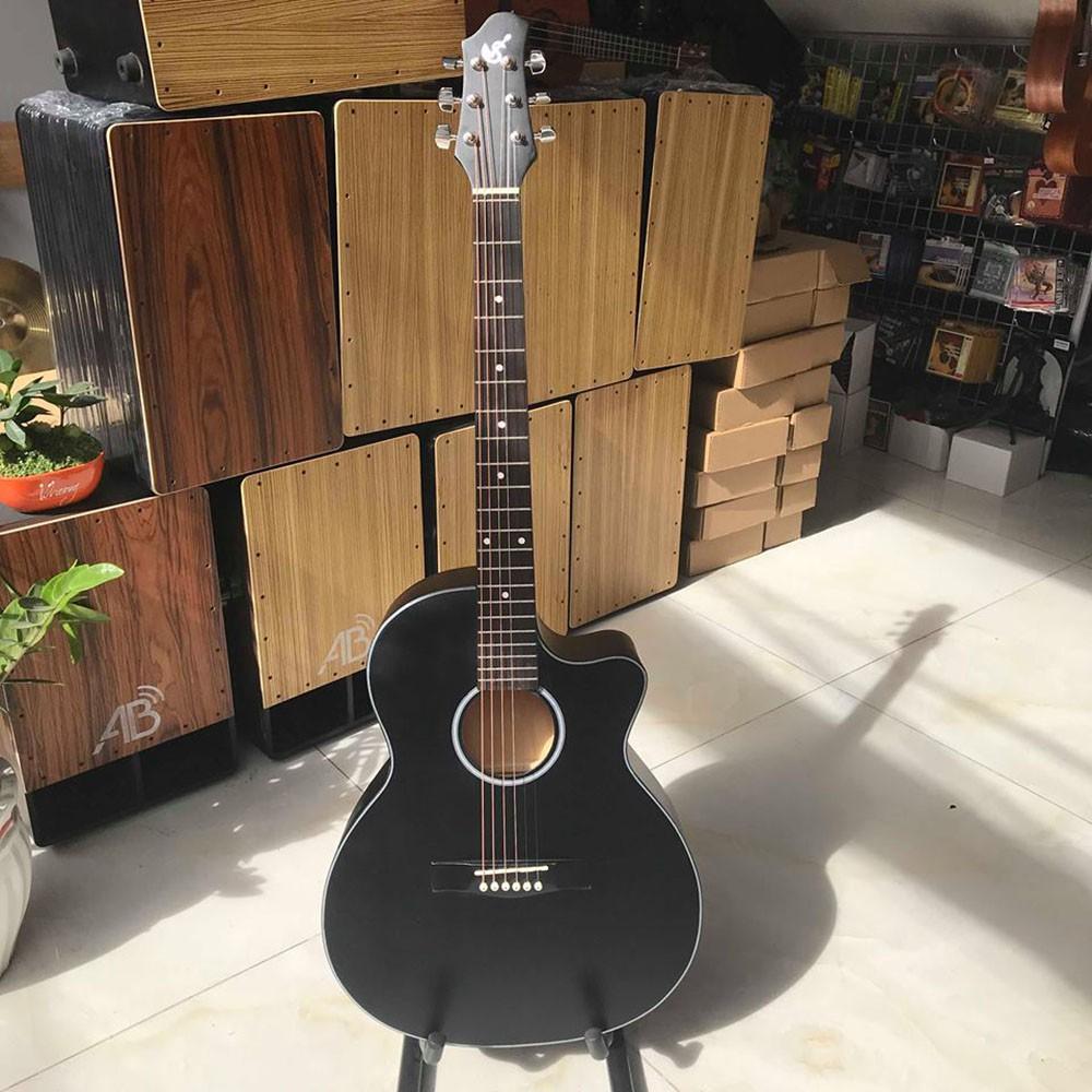 Đàn guitar aoustic SV1 - đàn tập chơi giá rẻ -  tặng 6 phụ kiện được sinh viên ưa chuộng