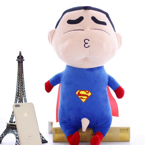 Gấu Bông Shin Superman (35 Cm) Gb21 (Màu Xanh Dương Phối Đỏ)