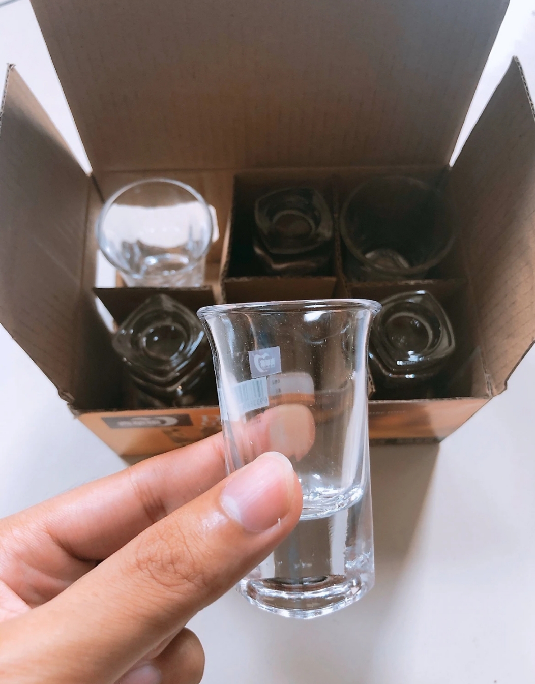 Bộ 6 ly thủy tinh cao cấp