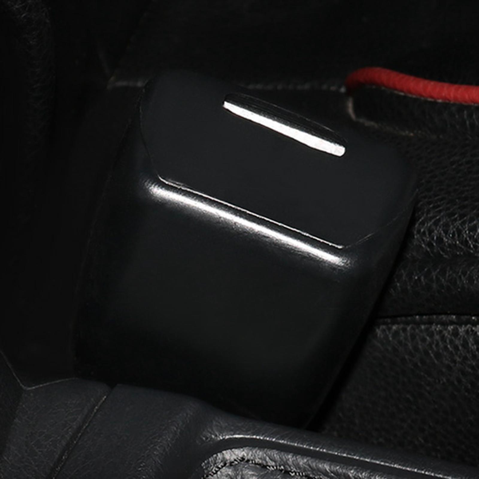 Car  Belt Socket Cover & Buckle Cover Anti Scratch Replaces  Black
