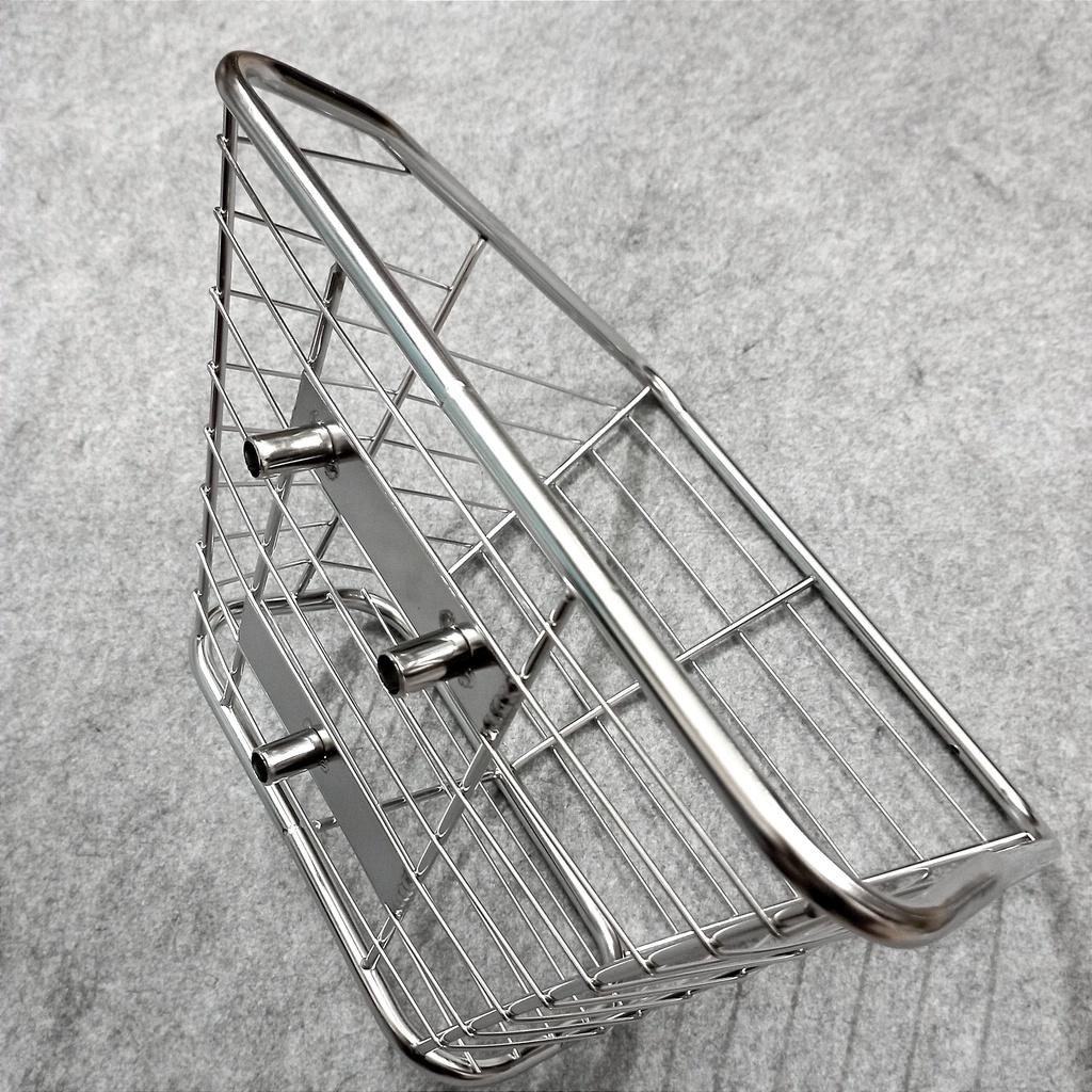 RỔ INOX DREAM,WAVE,CUB , SI KHÔNG NẮP LOẠI LỚN
