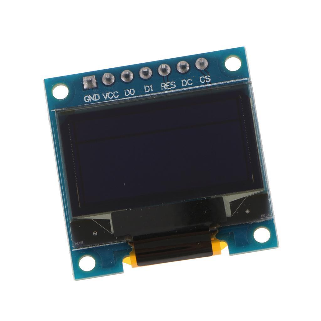 0.96 Inch SPI IIC 128X64 OLED LCD LED Display Module For Yellow+Blue
