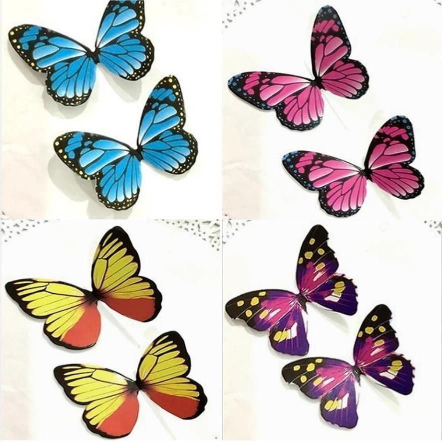 Gói 50 bướm giấy trang trí bánh sinh nhật