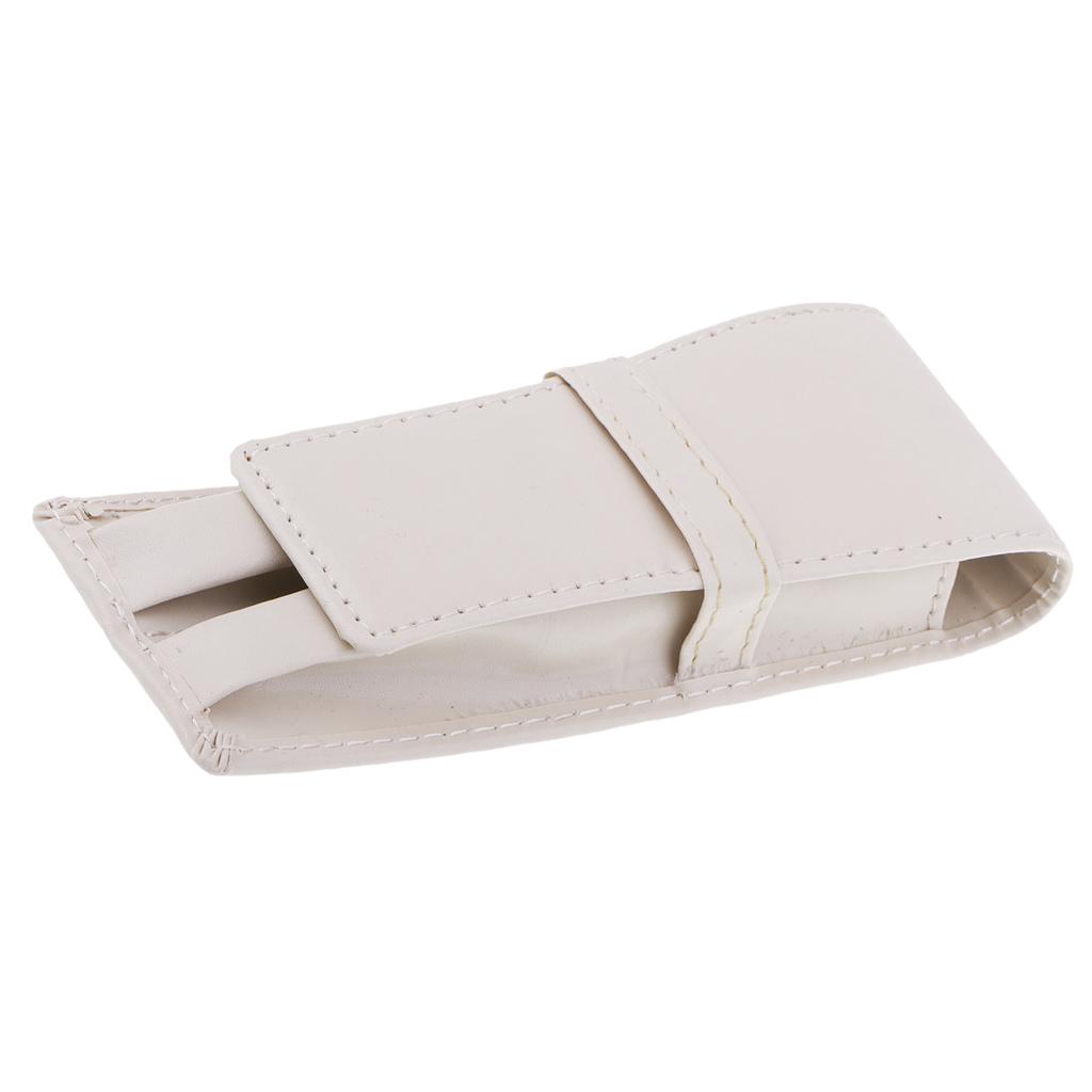 Pencil Case Leather Pouch Fountain Pen Holder for Pen Storage Pen Container Pen Pouch for 3 Pens