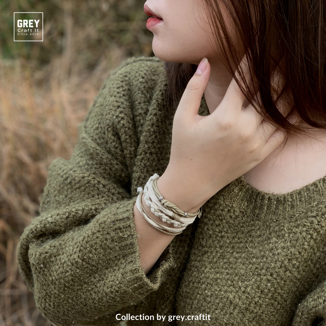 Vòng tay UNISEX Ibrat Retro | Vintage Boho Style Độc Lạ dễ phối đồ Miễn phí ship sửa đổi trả Handmade 100%