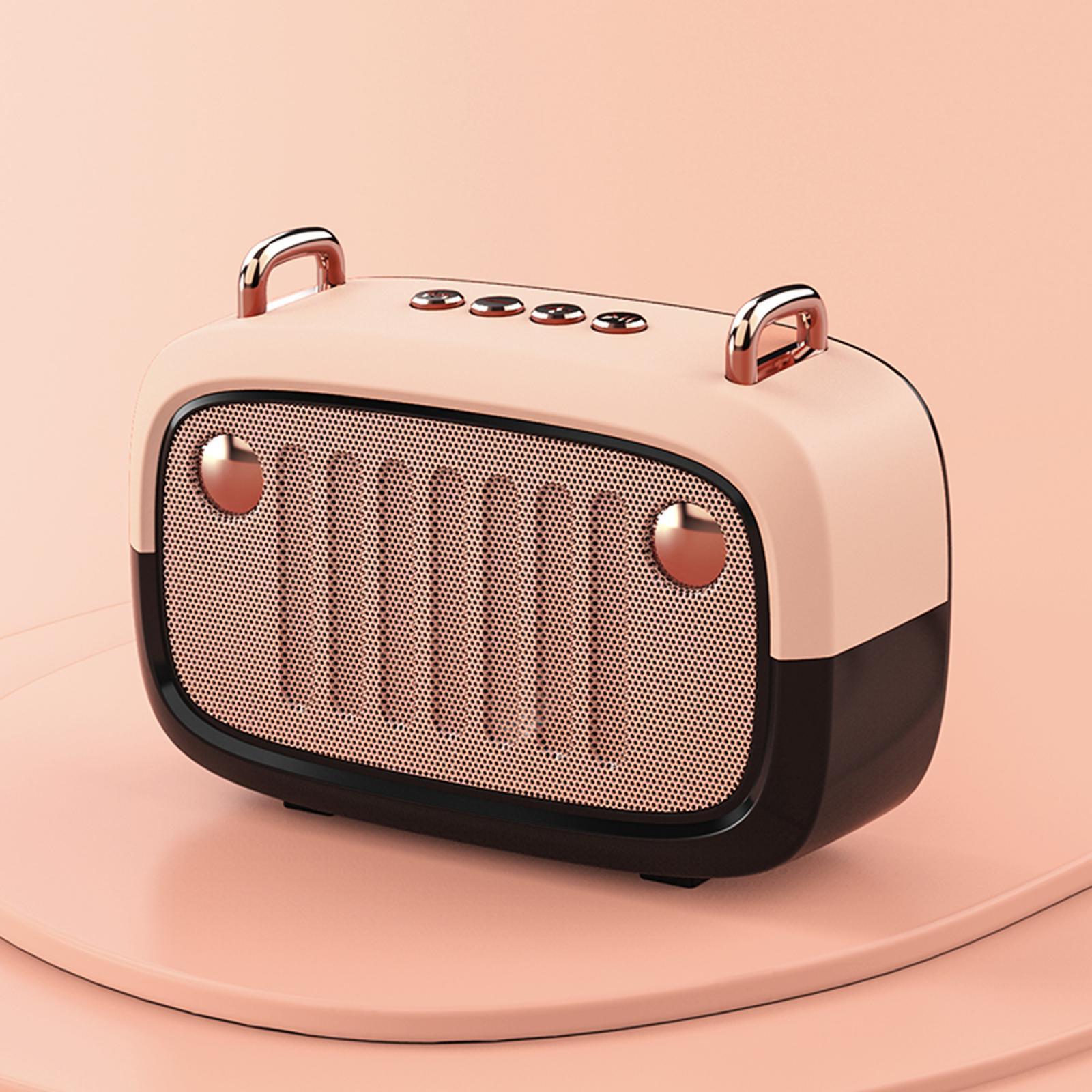 Stylish Portable Bluetooth Amplifier with Mic 800mah Handsfree FM Radio Bass