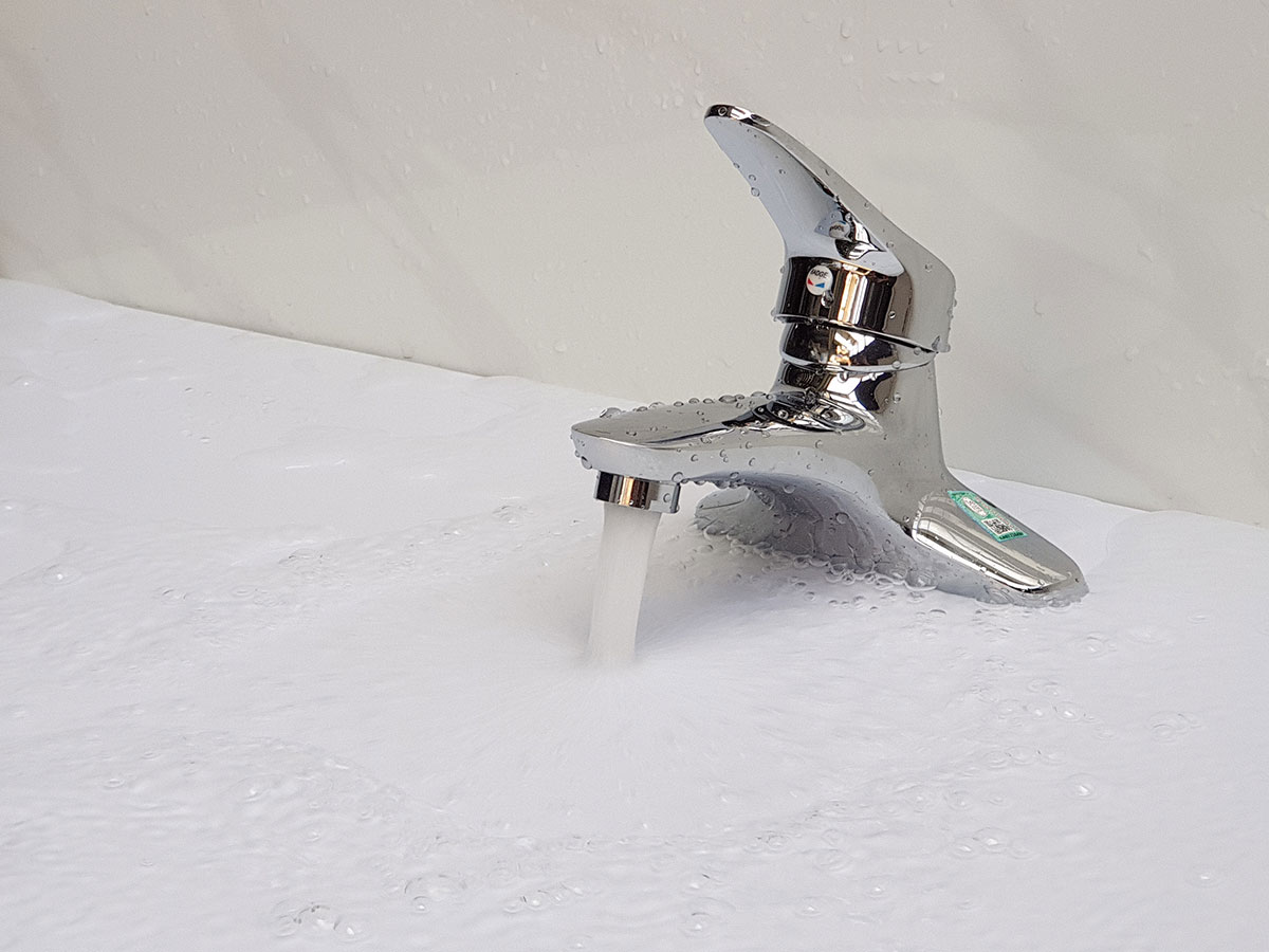 Vòi Lavabo 2 chân nóng lạnh Đồng mạ Chrome Eurolife EL-LOT03-1