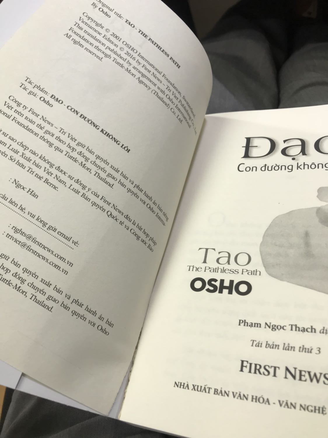 Sách - Osho: Đạo (Con đường không lối) - FirstNews