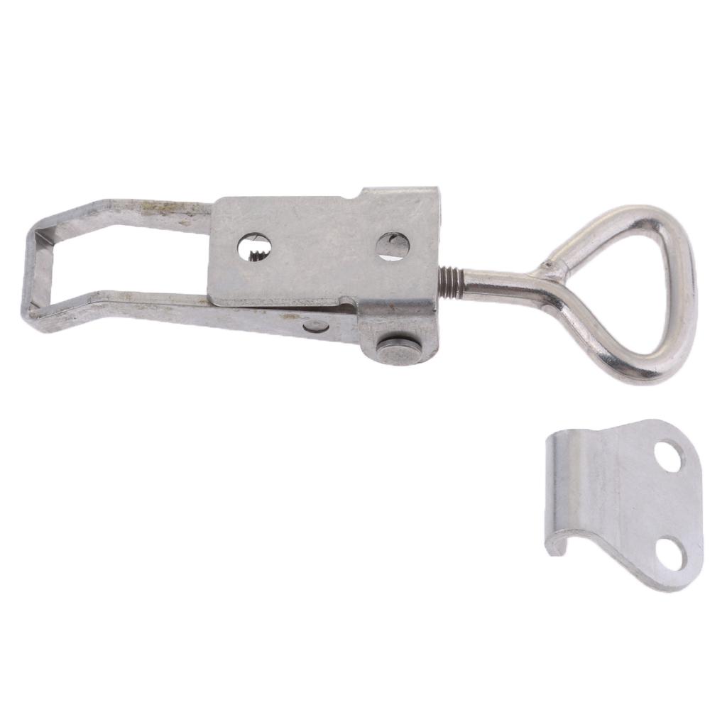 Locker Hatch Anti-Rattle Latch Fastener Stainless Steel Adjustable Type 3