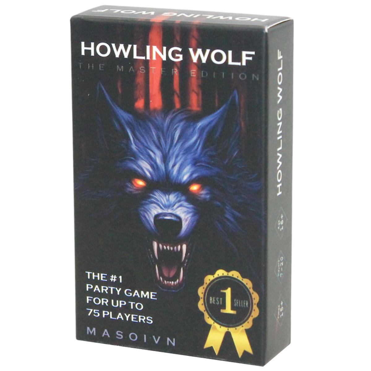 Boardgame Ma Sói Howling Wolf The Kas - 21 Lá - The Kas