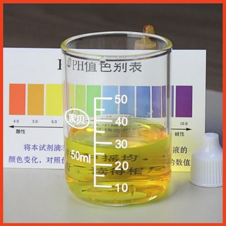 Dung dịch thử pH chai lớn 50ml dùng được 400 lần