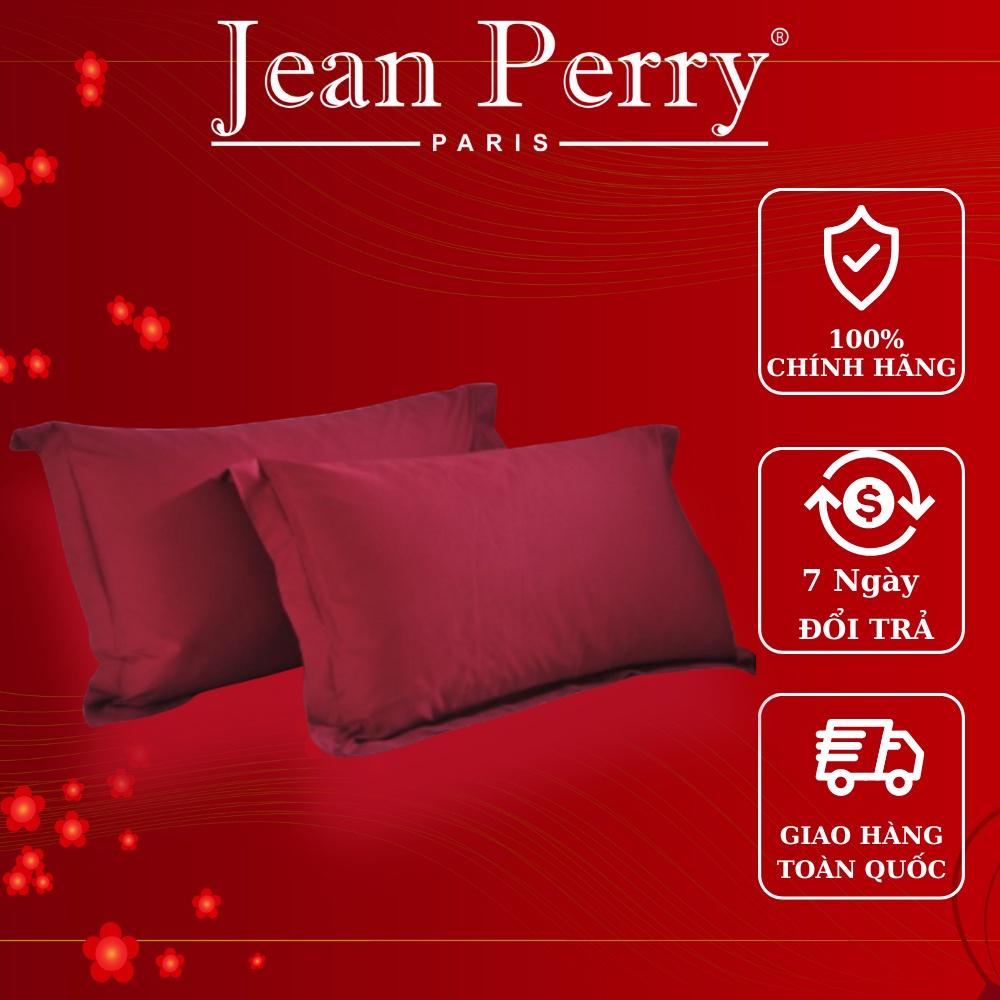 Bộ 2 áo gối cotton Jean Perry Colorie 51x76cm (nhiều màu)