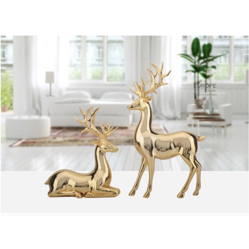 Bộ 2 TƯỢNG TUẦN LỘC GOLDEN COUPLE ALLEY