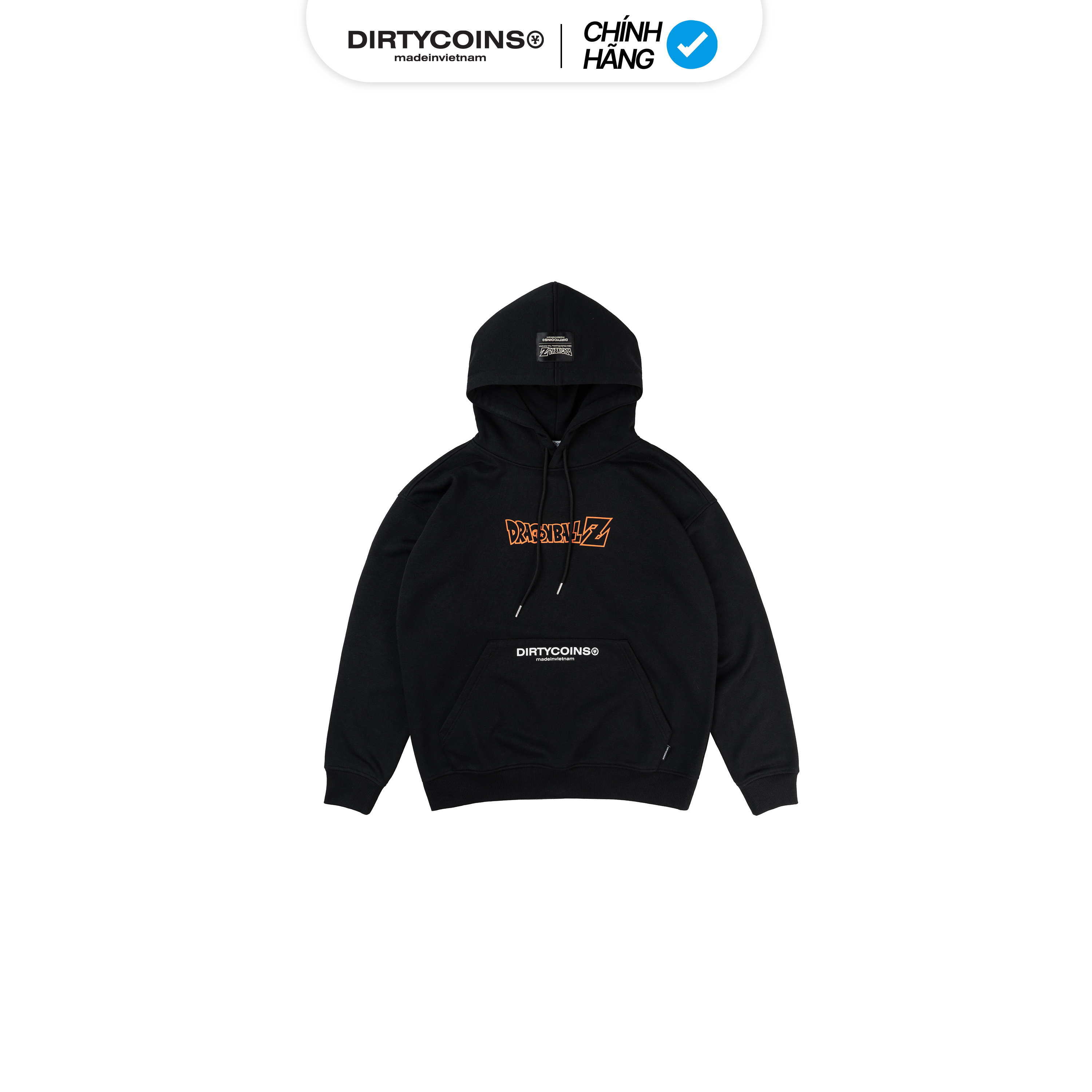 Áo Thun DIRTYCOINS | DRAGON BALL Z Shenron Hoodie - Black